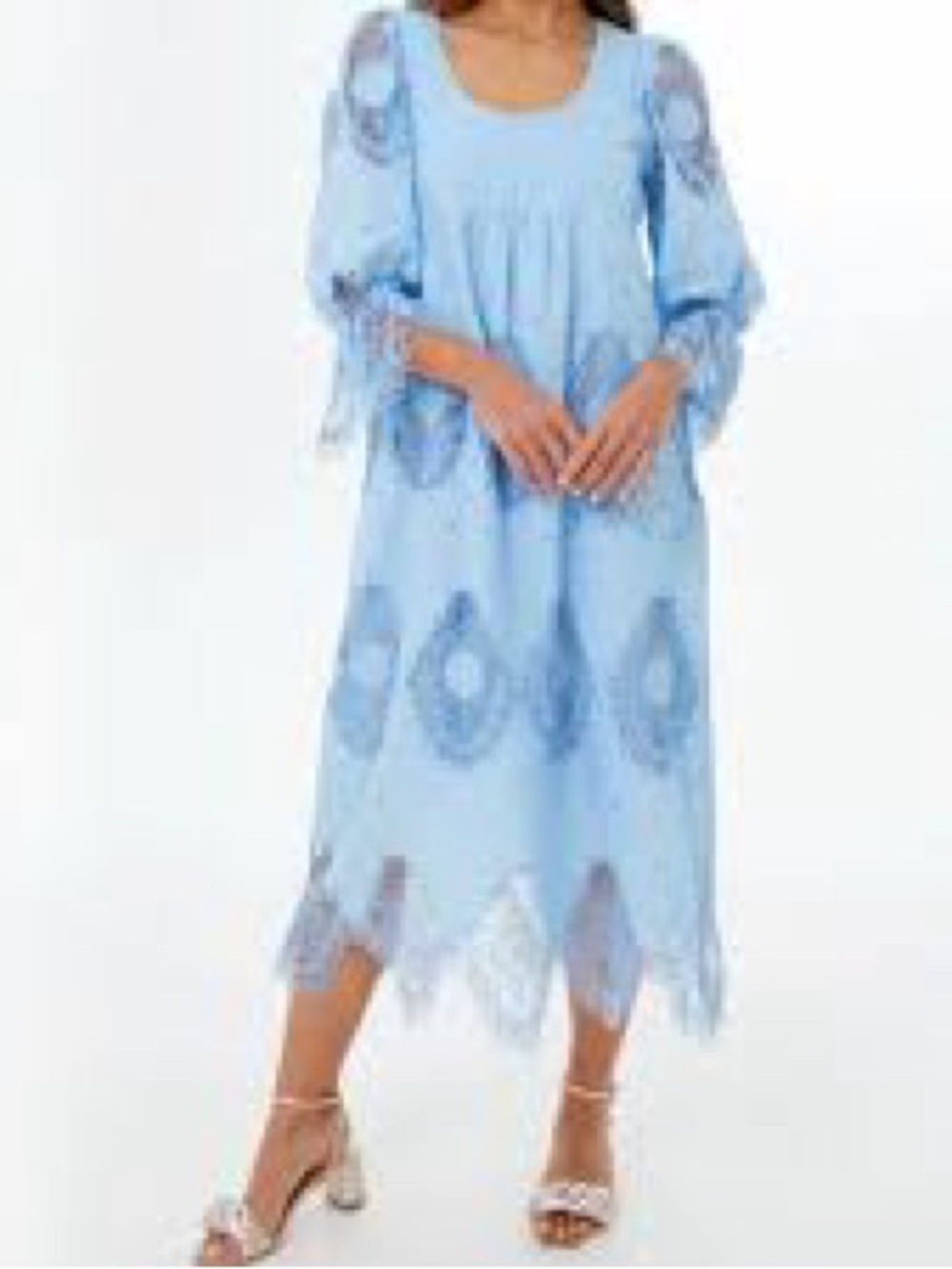 Tuckernuck Ashlyn Dress in Forget Me Not Blue
